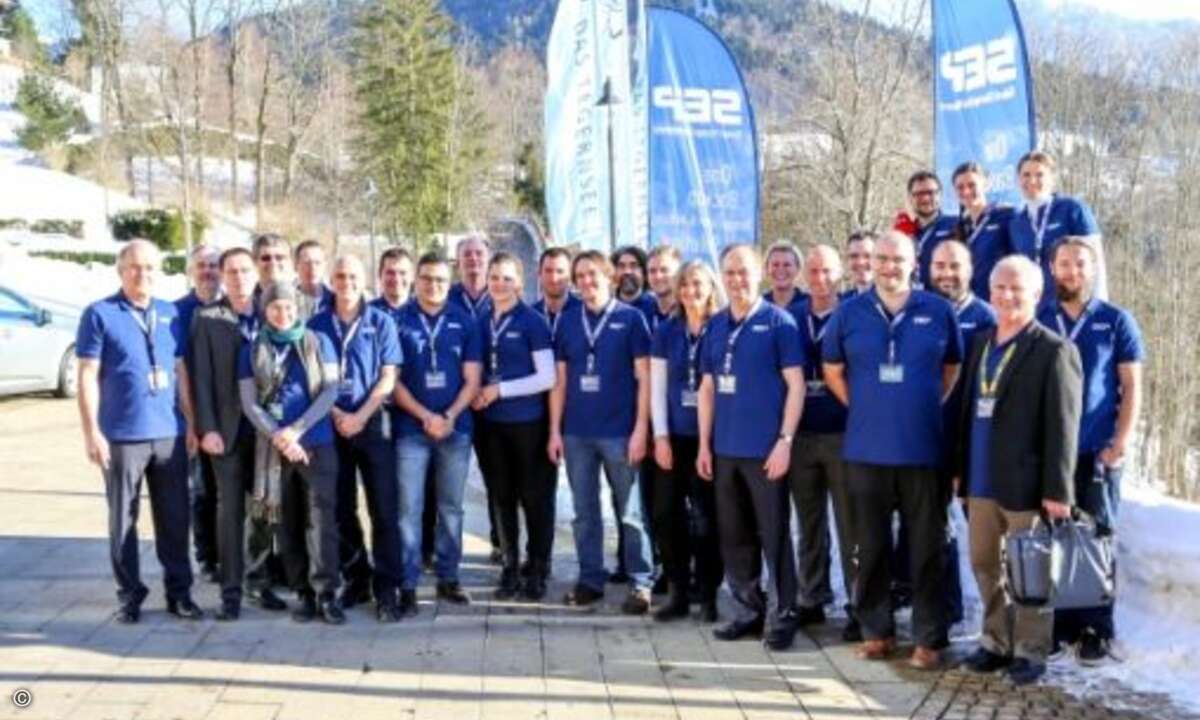 Gruppenbild der SEP-Mitarbeiter (Foto: SEP)