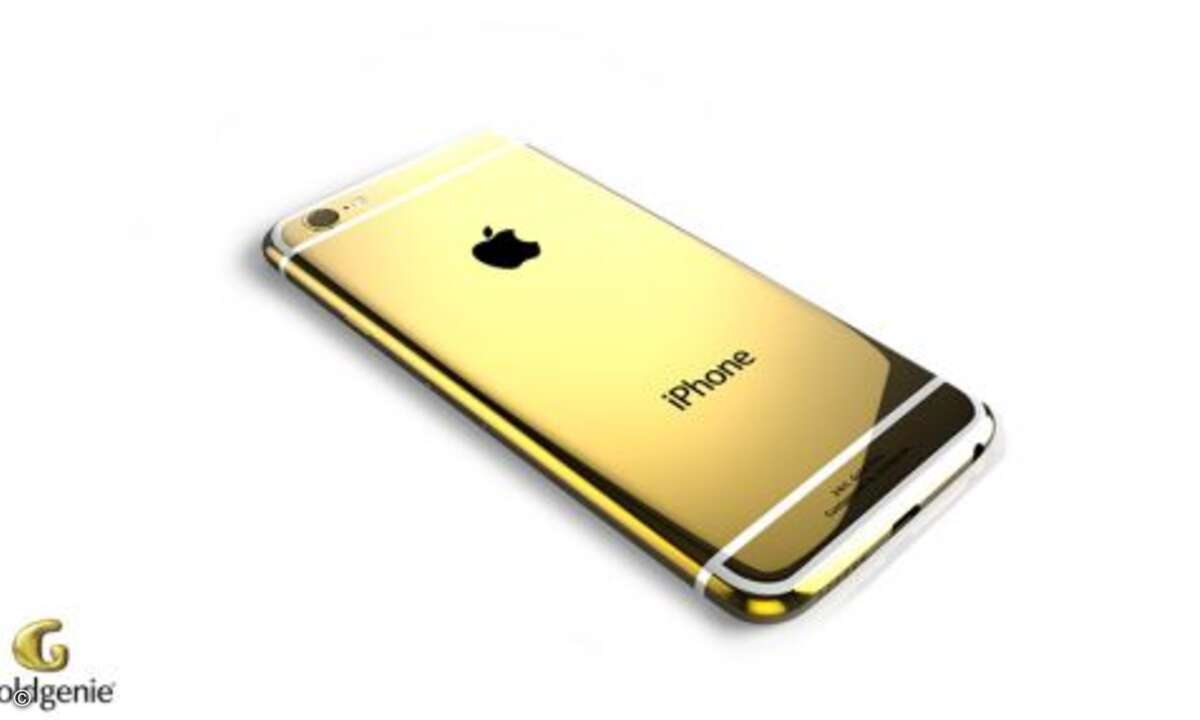 Neben 24 Karat Gold ist das etwas günstigere Standard-Modell auch... (Foto: Gold Genie)