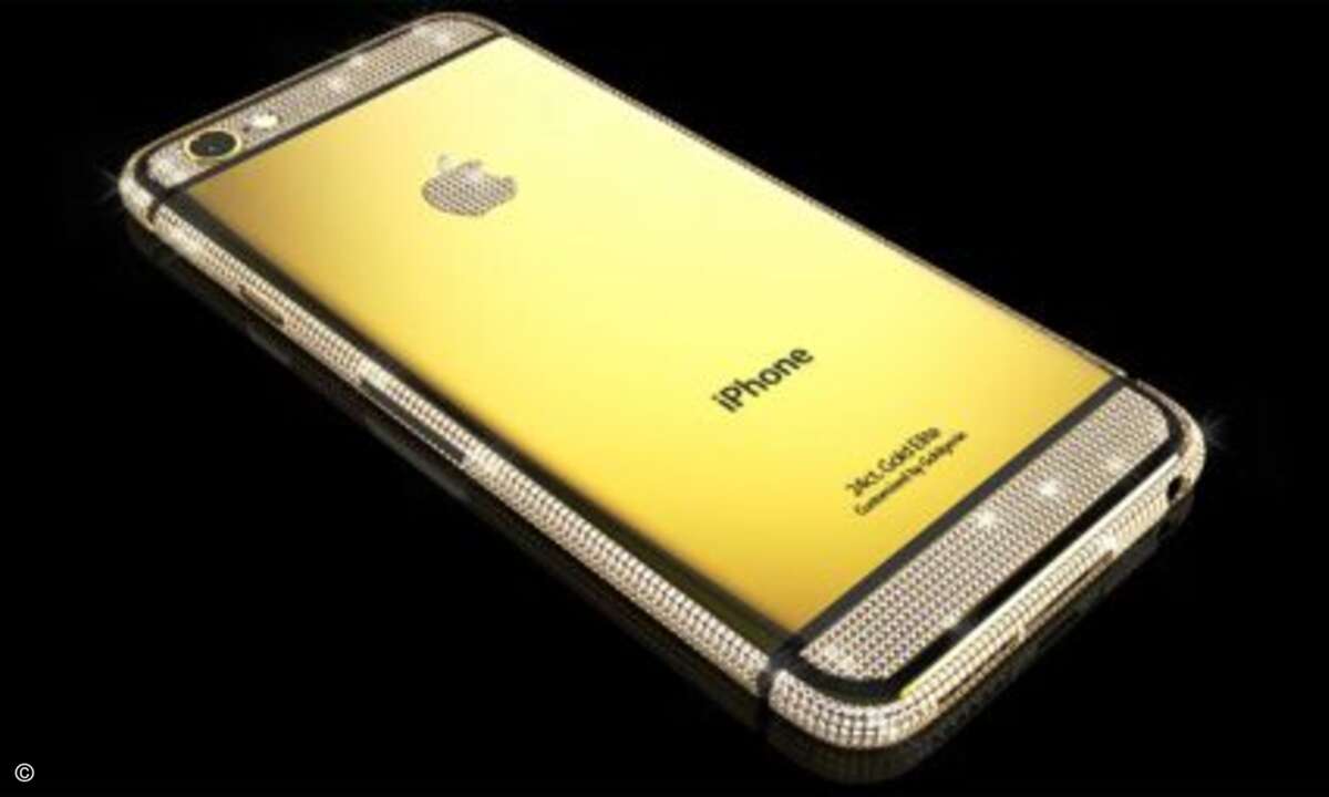 Nur knapp 50.000 Dollar kostet die Variante in Gold mit Swarovski-Elementen (Foto: Gold Genie)
