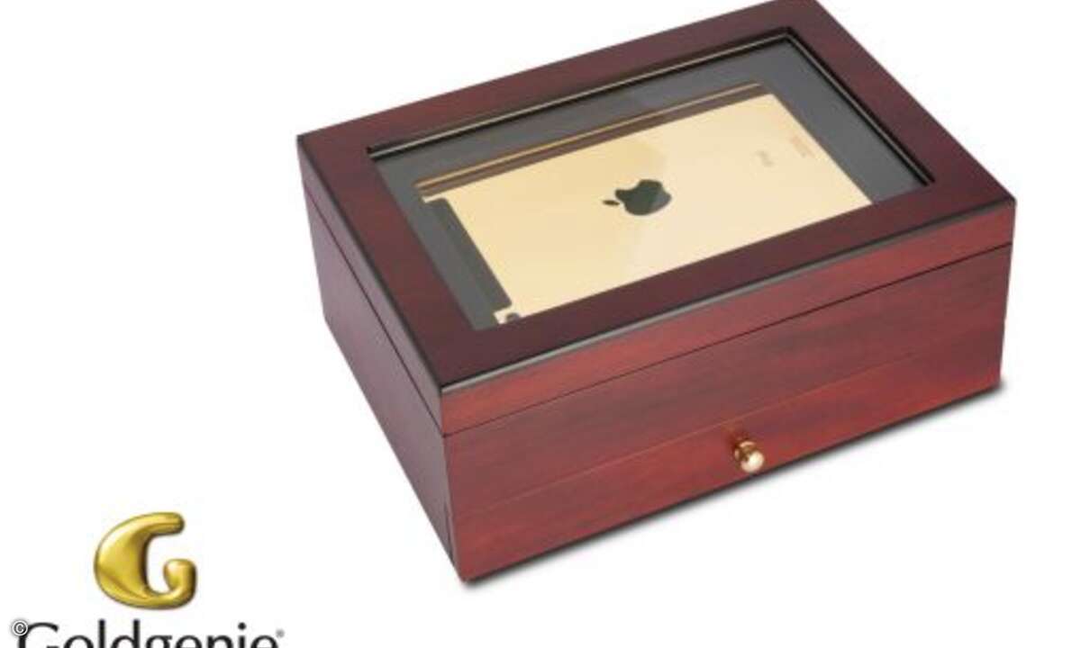 iPad und iPad Mini in teuer gepimpten Luxusausführungen bestellten (Foto: Gold Genie)