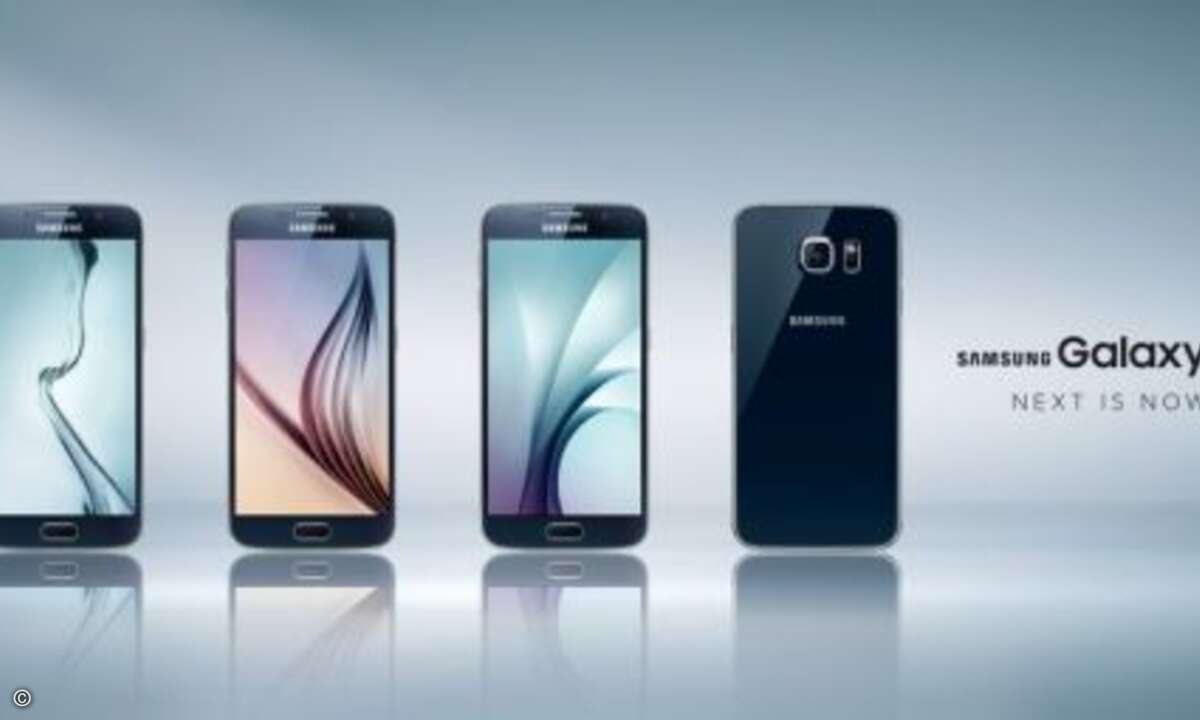 Das S6 kommt in den Farben Schwarz (Black Sapphire)... (Foto: Samsung)