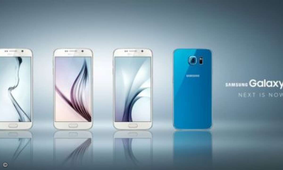...S6-exklusiv Blau (Blue Topaz)... (Foto: Samsung)