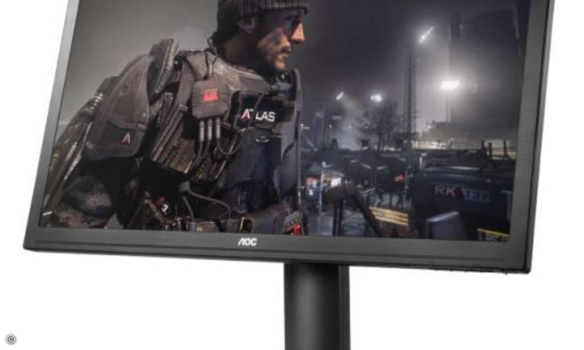 Ein Gaming-Monitor G2770PQU von AOC mit einer Diagonale von 27 Zoll und einer Full HD-Auflösung mit 60 Hz (Foto: AOC)