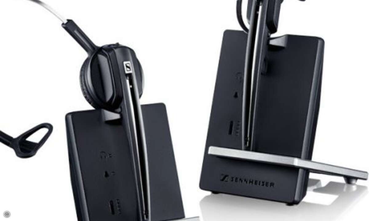 Mit den D 10-Headsets setzt Sennheiser auf Klang, Design und Nutzerfreundlichkeit. Plug & Play und schon geht es los (Foto: Sennheiser)