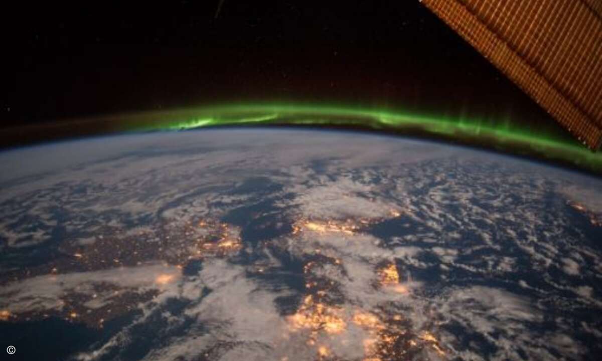 Wahnsinn wie Ireland, Skandinavien und das United Kingdom bei Nacht leuchten. (Foto: Nasa)