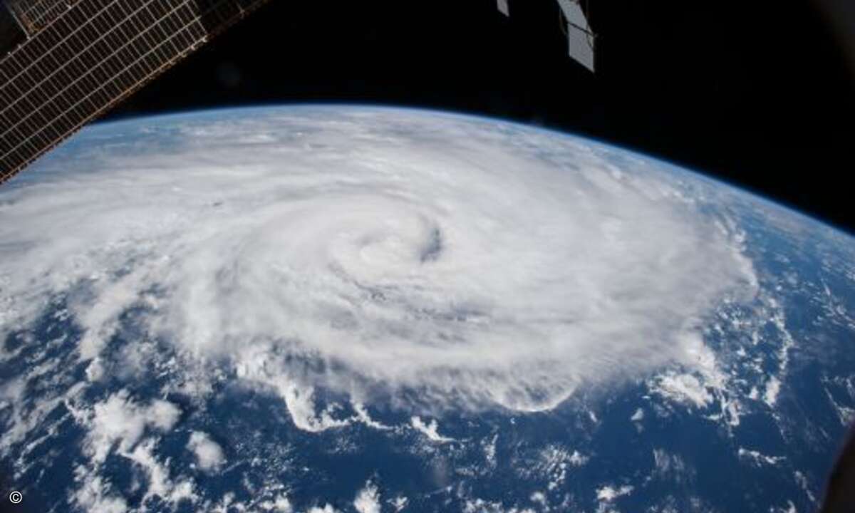 Ein wahnsinns Naturspektakel. So können unsere Wolken von oben aussehen. (Foto: Nasa)