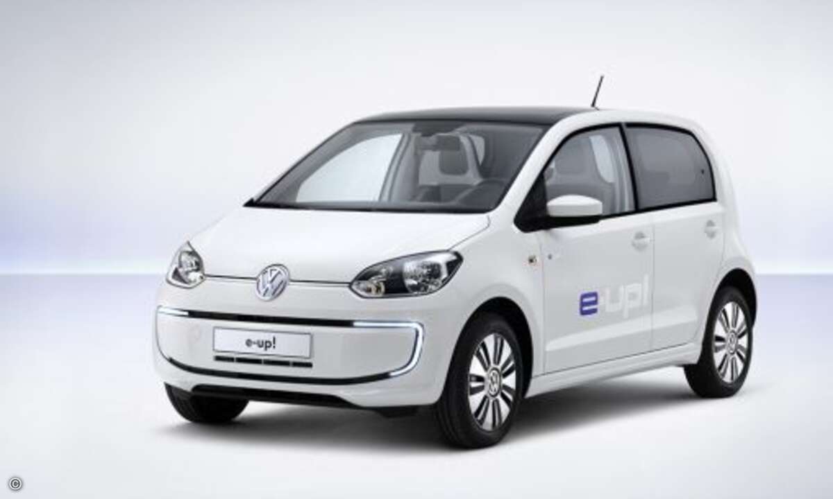 Der VW E-Up beschleunigt in 12,5 Sekunden auf Tempo 100. Im Normalprogramm werden maximal 130 km/h erreicht. (Foto: VW)