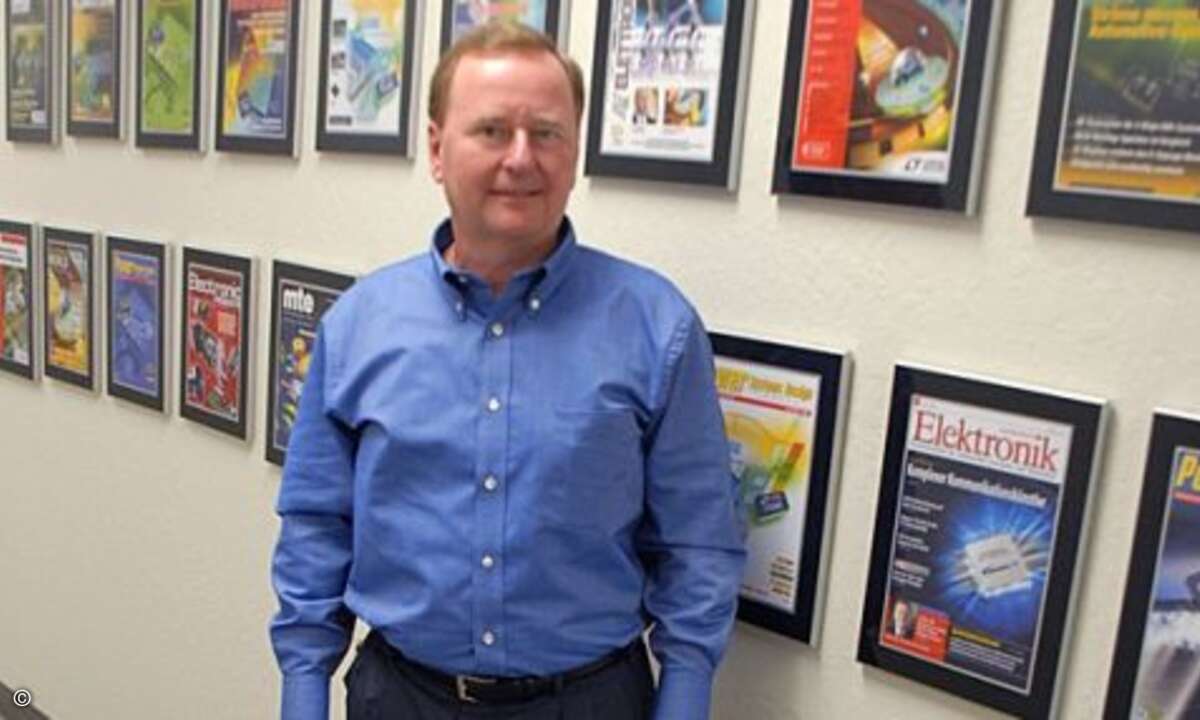 Platz 13: Lothar Maier (Linear Technology) Gesamteinkommen 6.383.772 Dollar sind 4,6 Promille vom Umsatz und 1 Prozent vom Gewinn. (Foto: Fachzeitschrift Elektronik)