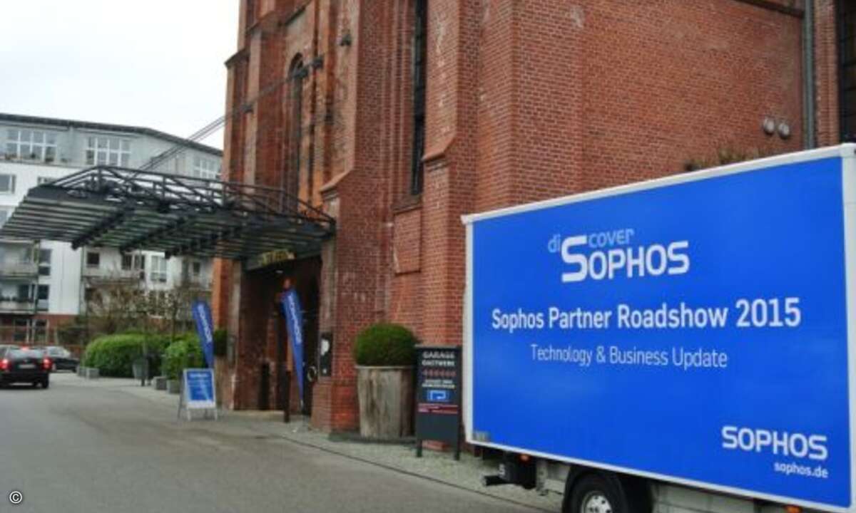 Als Veranstaltungsort für seine Roadshow hatte Sophos alte Industrieanlagen gewählt (Foto: Sophos)