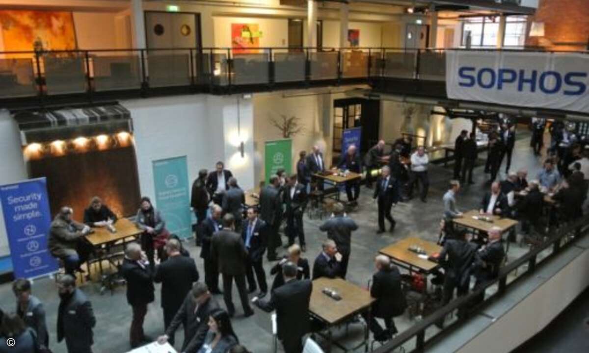 Neben Vorträgen stand der persönliche Austausch zwischen Partnern und Sophos-Mitarbeitern im Vordergrund (Foto: Sophos)