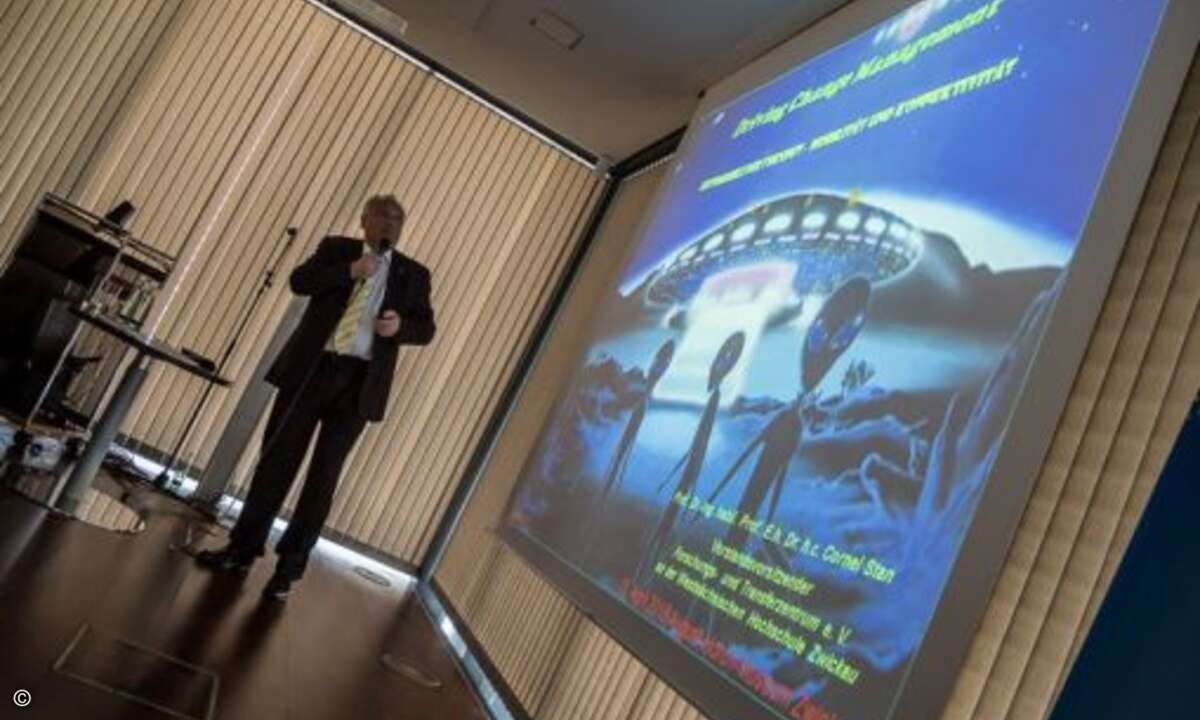 Die Keynote übernahm Prof. Dr. Cornel Stan. Er referierte über Veränderungsmanagement am Beispiel der Automobilbranche