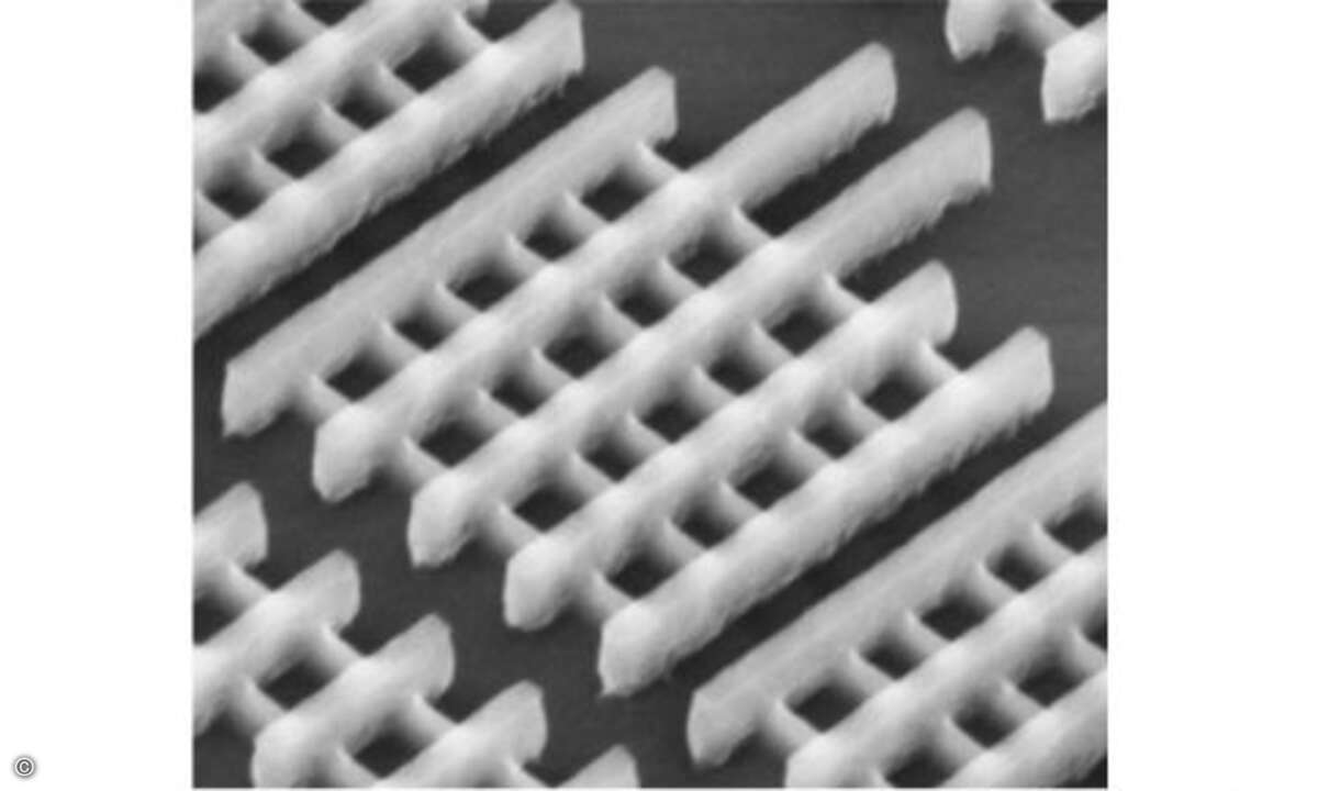 Als die Planartechnik auf Grund der Leckströme immer problematischer wurde, kamen die FinFETs. (Foto: Intel)