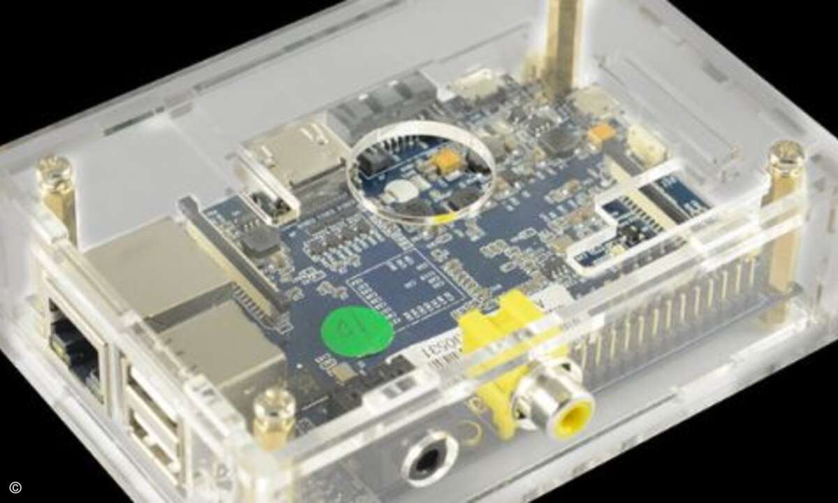 Soll dem neuen Raspberry Pi 2 Konkurrenz machen: der Banana Pi Pro (Foto: Allnet)
