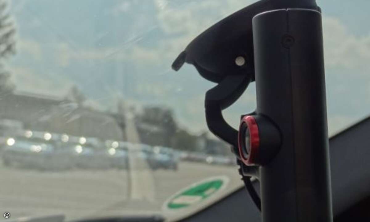 Die Nüvicam bewährte sich bei den Testfahrten hervorragend (Foto: Lars Bube / crn.de)