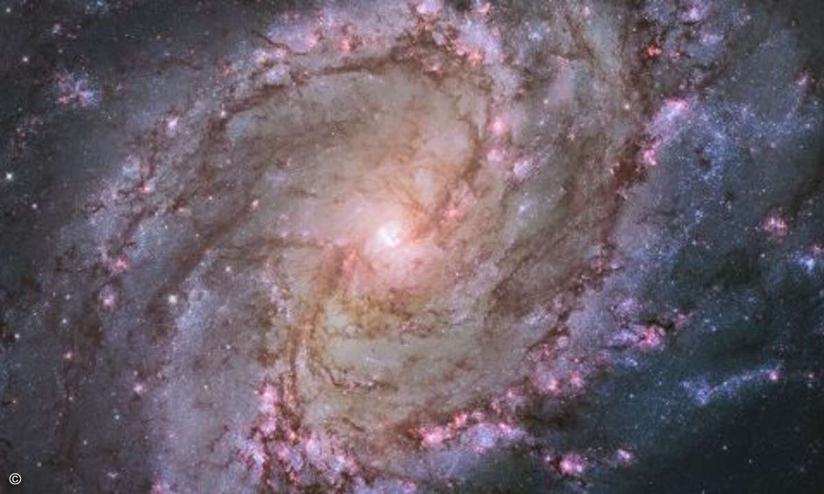 Galaxie M83: Hydra-Konstellation, 15 Millionen Lichtjahre von unserer Sonne entfernt (Foto: NASA, ESA, and the Hubble Heritage Team (STScI/AURA)