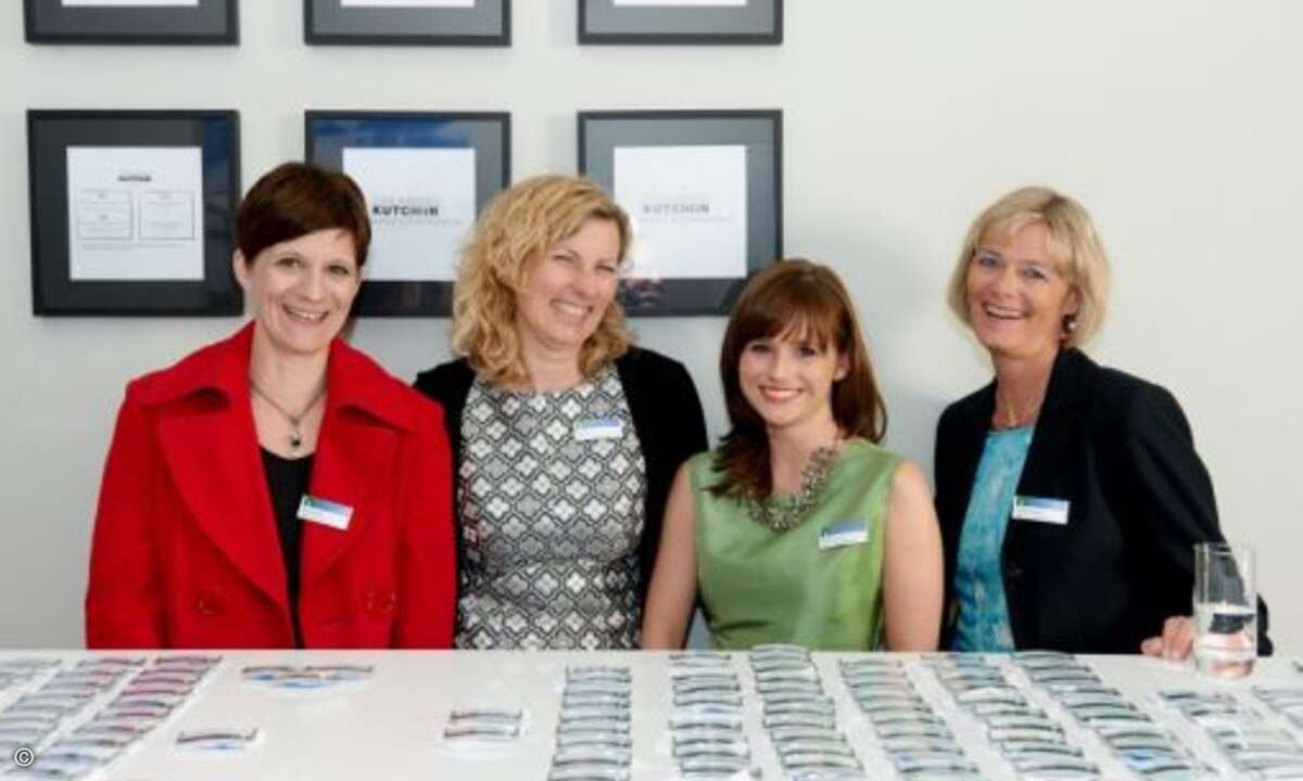 Freundlicher Empfang der Partner durch das Marketing-Team von NetApp (Foto: NetApp)