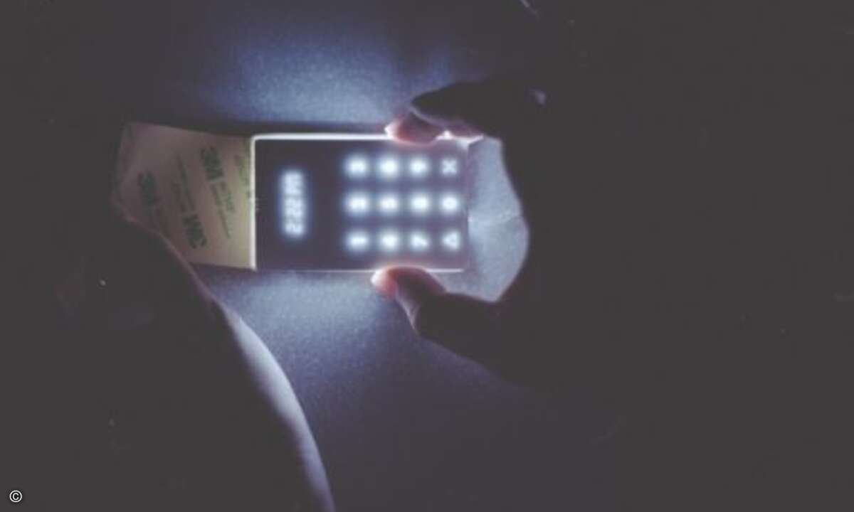 Einziges Luxus-Feature ist die integrierte Taschenlampe (Foto: Light Phone)