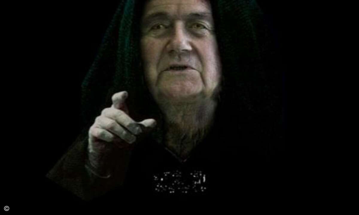 Sepp Blatter als Darth Sidious (Foto: Twitter.com)