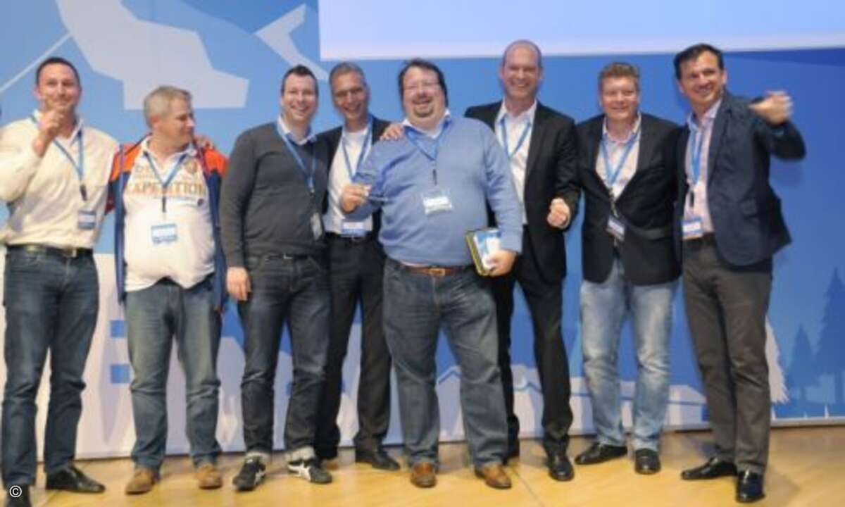 Das Team von Protea Networks freut sich über die Auszeichnung zum Security-Partner des Jahres (Foto: Barracuda Networks)