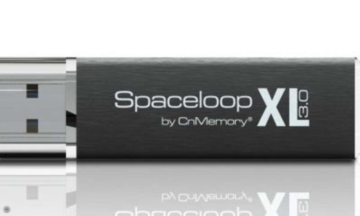 Mobiler Speicher von Ionik
Für unterwegs stellt Ionik noch  drei »CnMemory« USB-Sticks mit jeweils 128 GByte zur Verfügung. (Bild: Ionik)