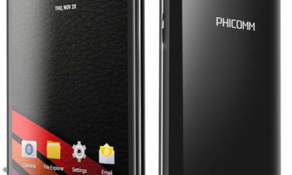 Von dem chinesischen Smartphone-Hersteller Phicomm gibt es gleich drei Geräte zu gewinnen. Ein Gewinner kann sich über das Phicomm Energy M+ freuen (Bild: Phicomm)