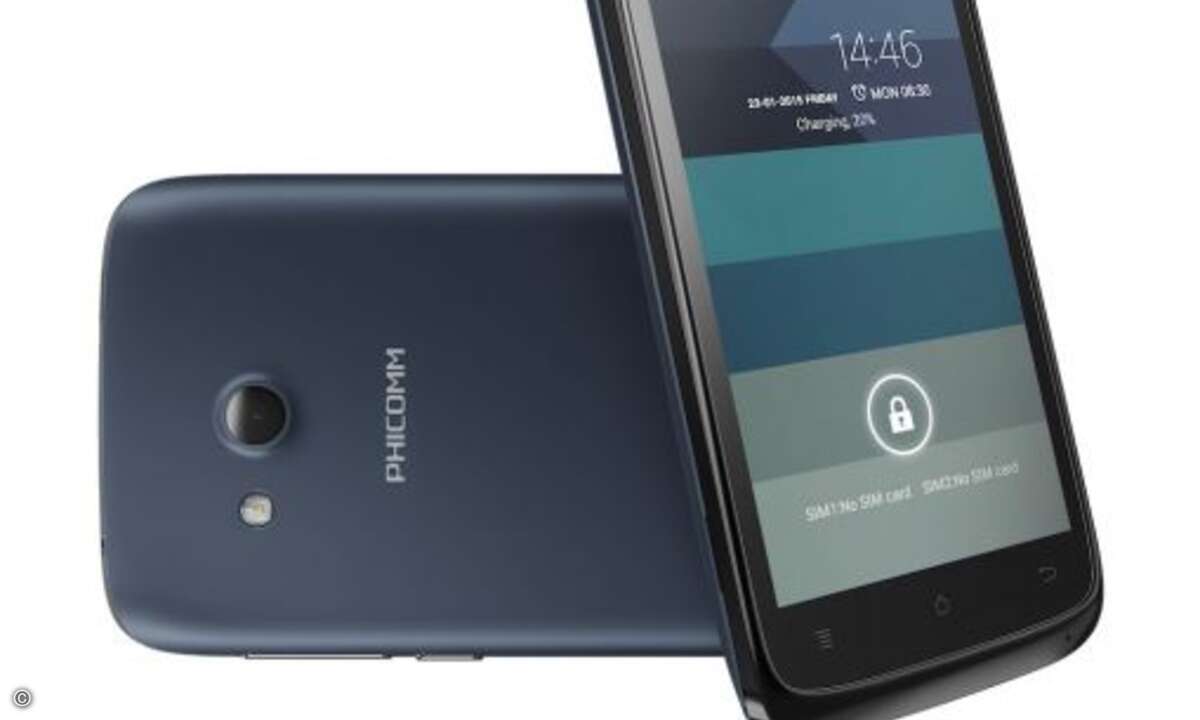 Sowie einmal das Phicomm Clue+ (Bild: Phicomm)