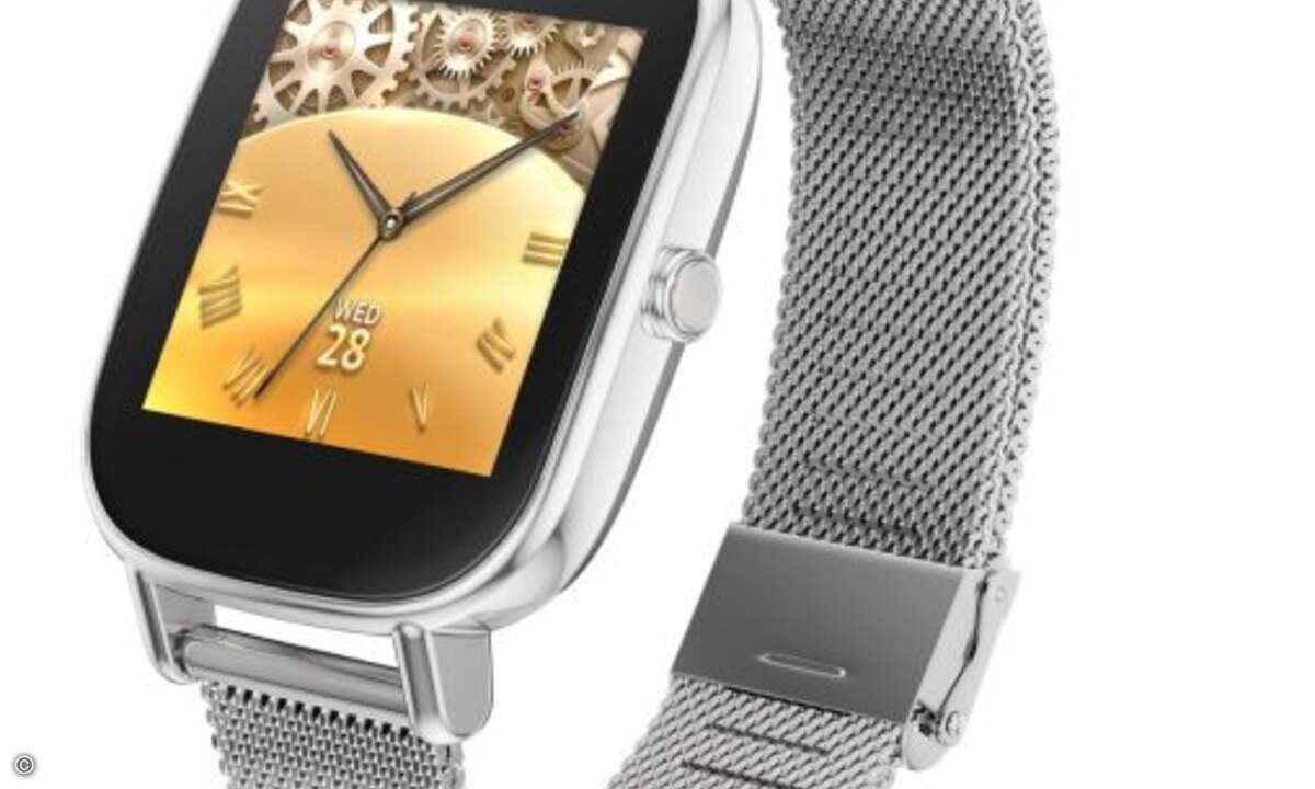 Die zweite Generation der »ZenWatch« kommt in verschiedenen Gehäusegrößen und -farben(Bild: Asus)