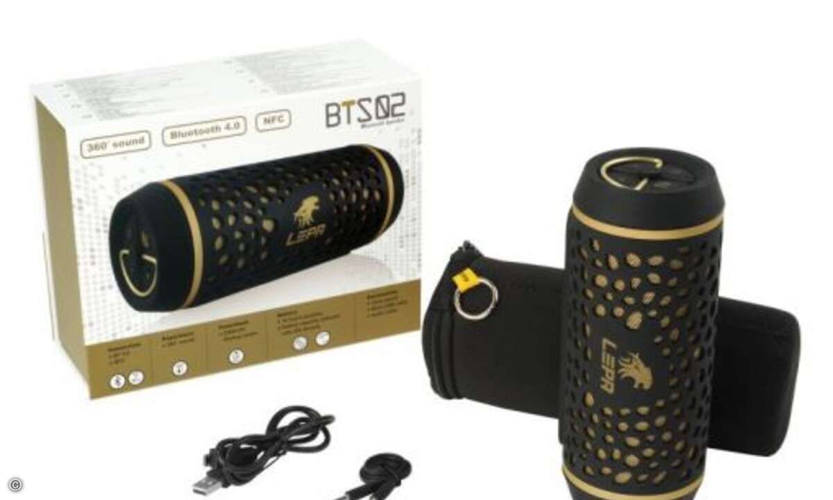 Lepa BTS02 Bluetooth-Lautsprecher (Foto: Lepa)