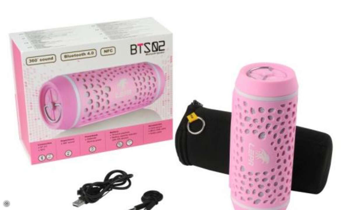 Lepa BTS02 Bluetooth-Lautsprecher (Foto: Lepa)