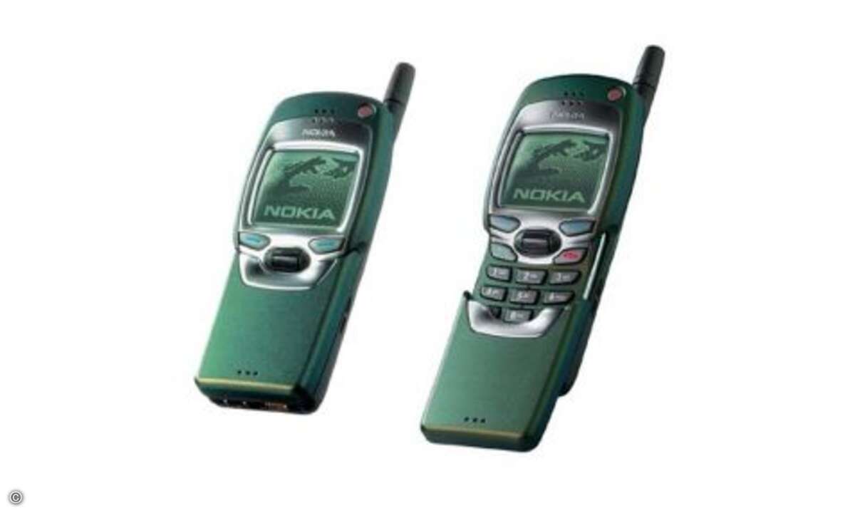 Neben einer Rolle im Blockbuster Matrix zeichnete sich das 7110i auch durch WAP-Funktionalität aus(Bild: Nokia)
