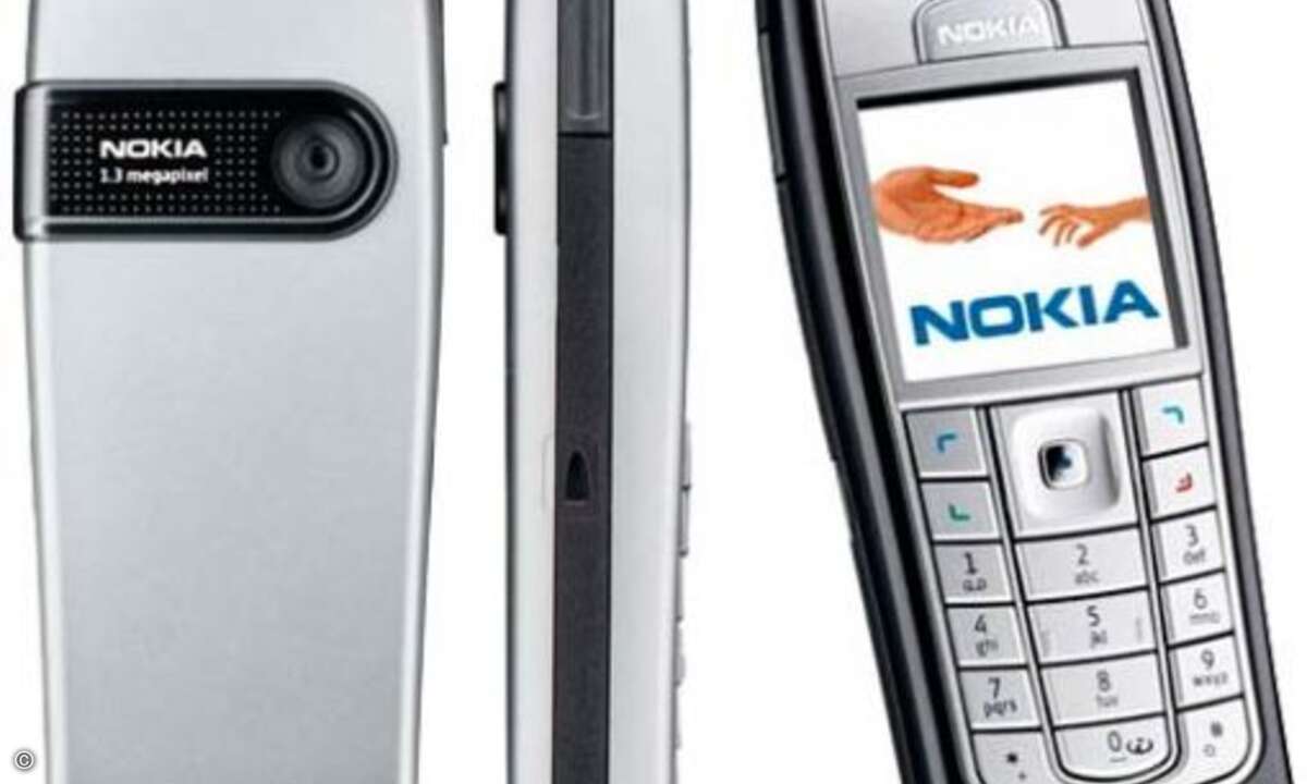 Das 6230 war 2005 das in Europa am meisten verkaufte Handy. Der Speicher war erweiterbar, die Akkulaufzeit exzellent und Bilder wurden per VGA-Kamera gemacht (Bild: Nokia)