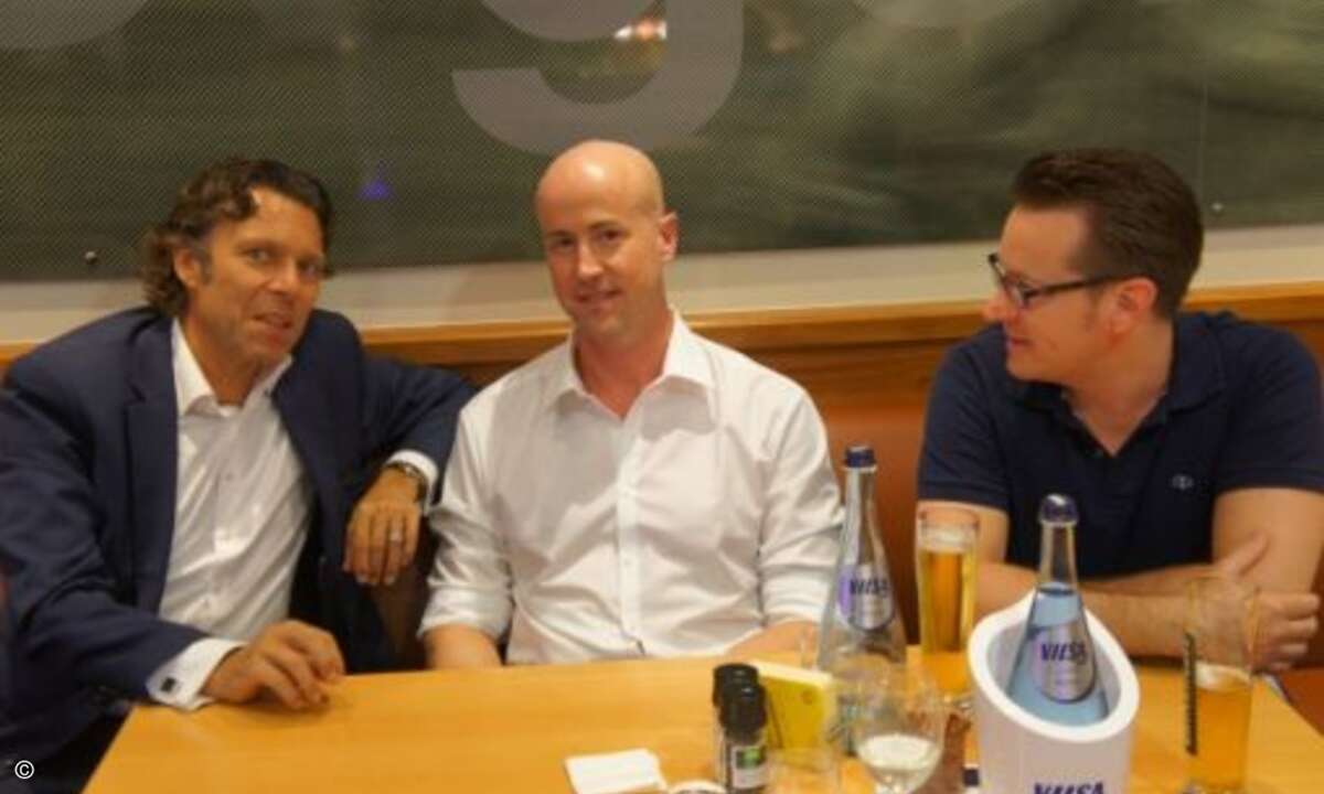 Urs Meier, Matthäus Hose und Marc Adelberg (Bild: CRN)