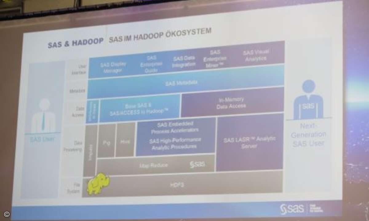 Die quelloffene Datenhaltungstechnologie Hadoop wird in der SAS-Welt wichtiger. (Foto: CRN)