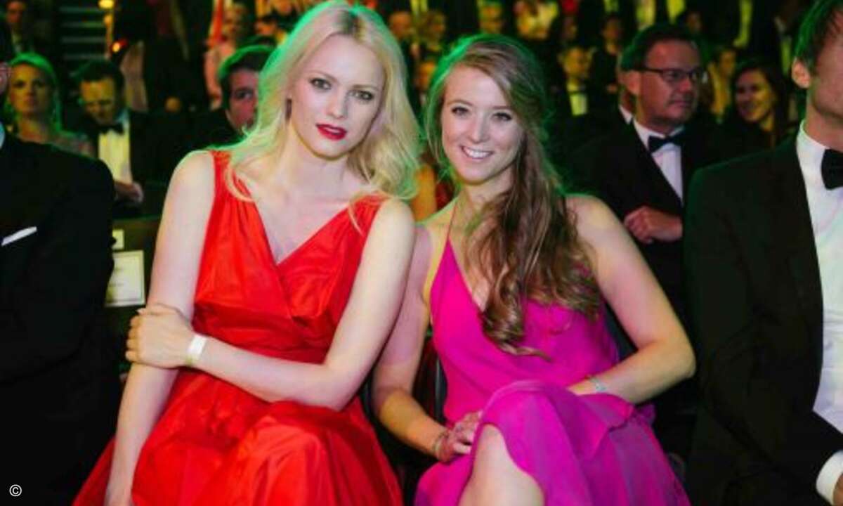Franziska Knuppe (links) und Nina Eichinger (Foto: Greentec Awards)
