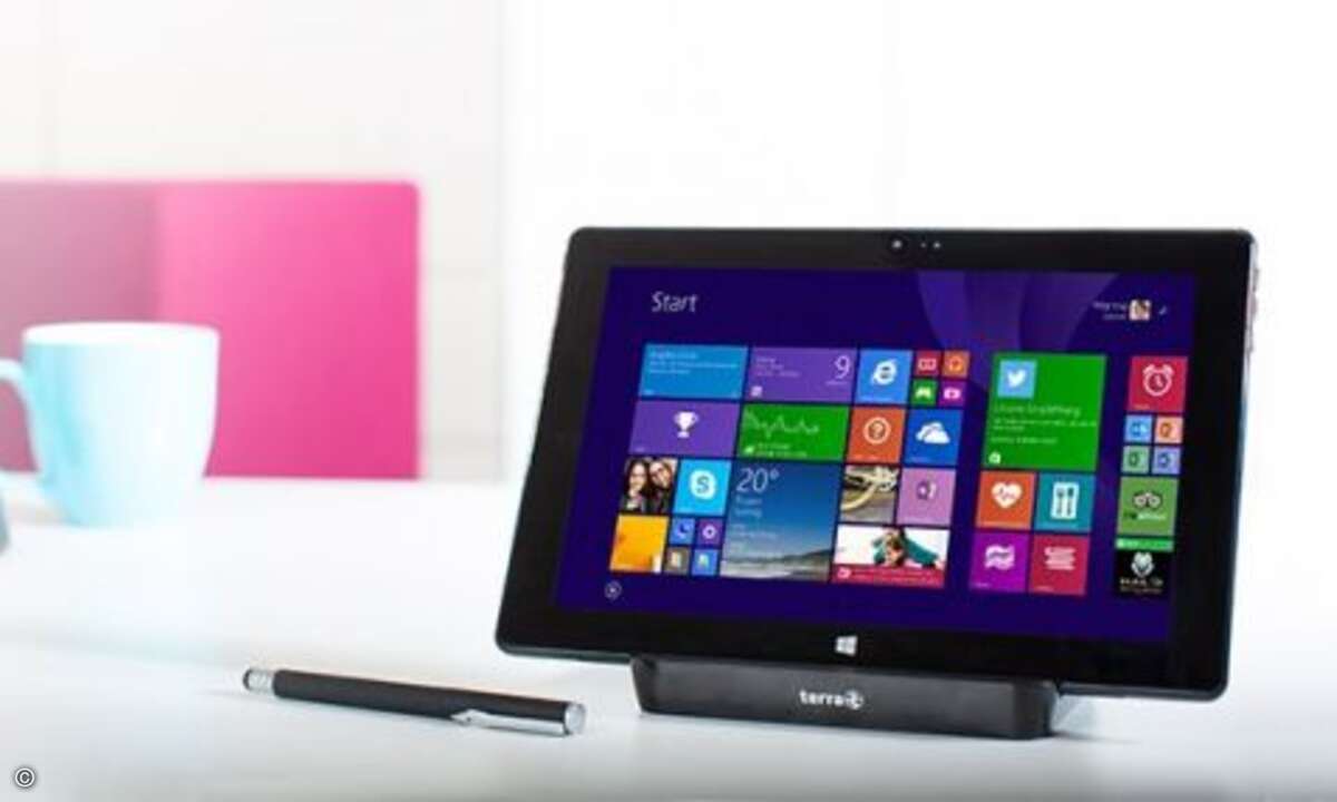 Mit Hilfe des umfangreichen optionalen Zubehörs lässt sich das Tablet flexibel einsetzen (Bild: Wortmann)