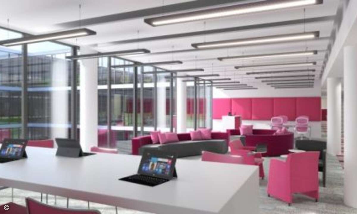 ... für einen kreativen Austausch geplant (Foto: Microsoft)
