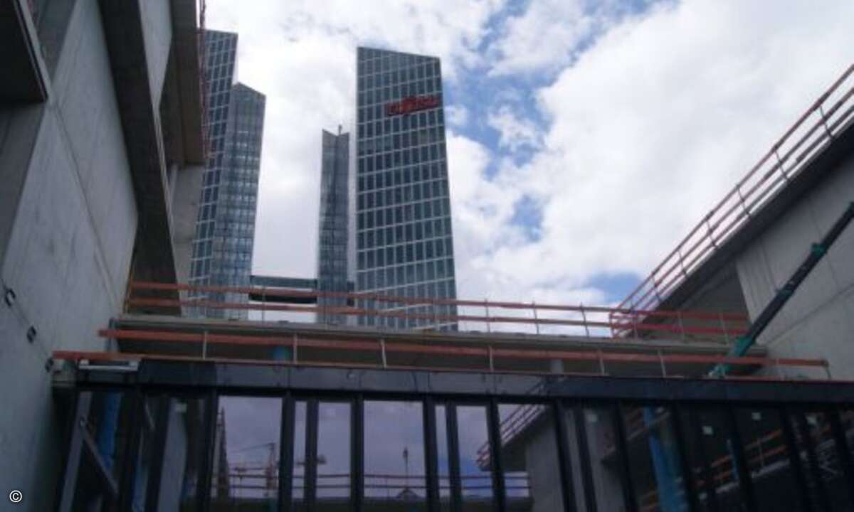 Prominente Nachbarn: Bis zu Fujitsu ist es nur ein Katzensprung (Foto: CRN)