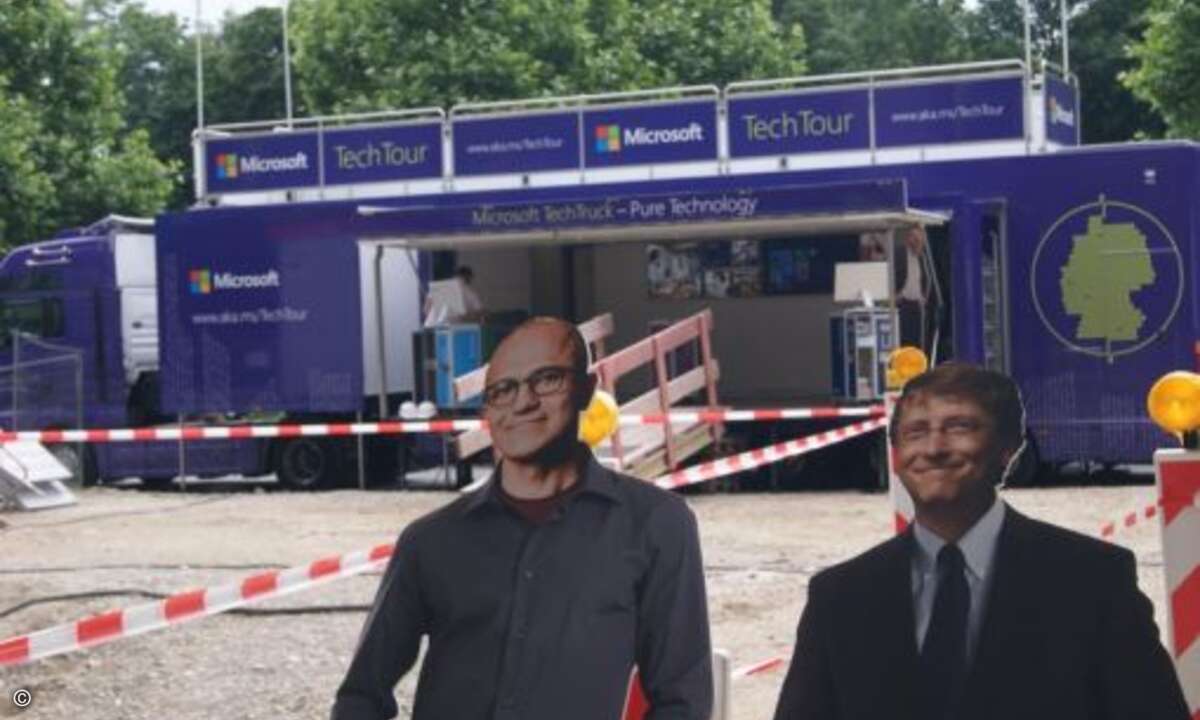 Diese beiden Herren konnten dem Richtfest leider nicht persönlich beiwohnen (Foto: CRN)