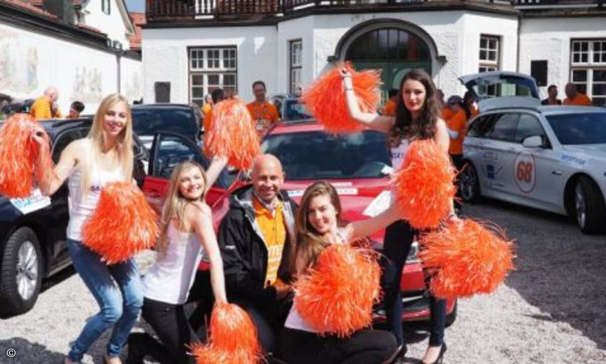 Erst das Vergnügen, dann die Rallye-Aufgaben (Foto: CRN)