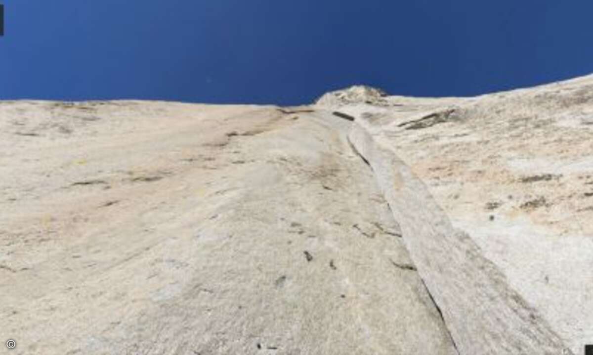 Sowohl nach oben... (Foto: Google Street View)