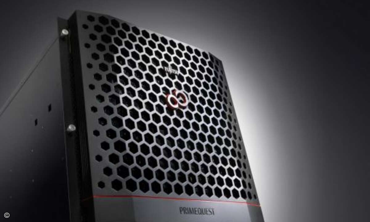 »Fujitsu »Primequest 2800E2«-Server ist auf geschäftskritische Anwendungsfelder zugeschnitten(Foto: Fujitsu)