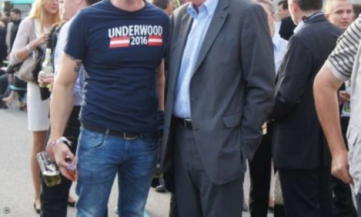 Matthäus Hose, Verlagsleiter WEKA FACHMEDIEN, mit IM-Legende Michael Kaack (Bild: CRN)