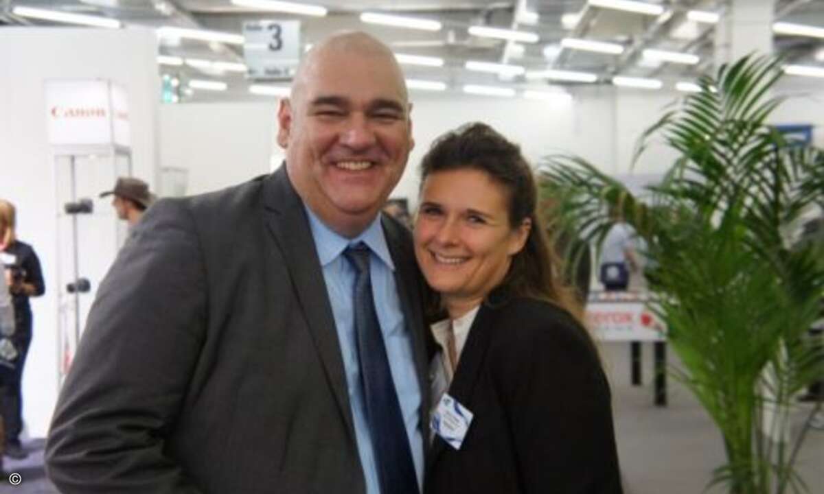 Oliver Gorges und Nadine Stiegler (Bild: CRN)