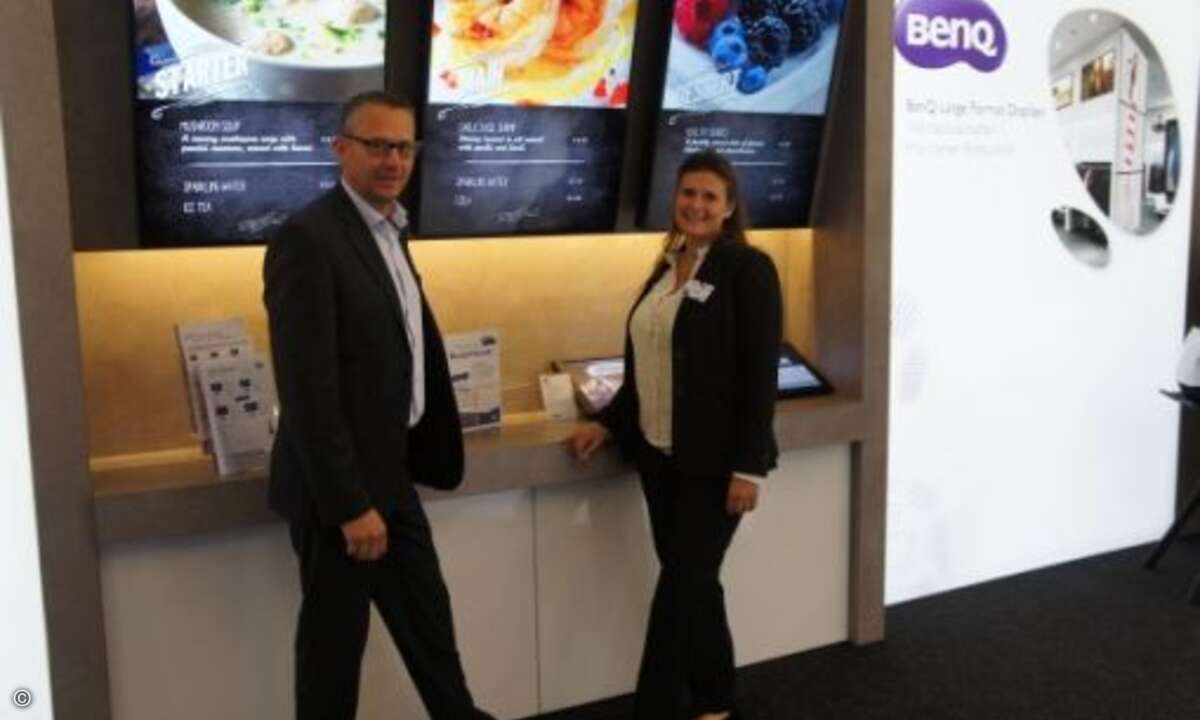 Andre Hoock von Benq (Bild: CRN)