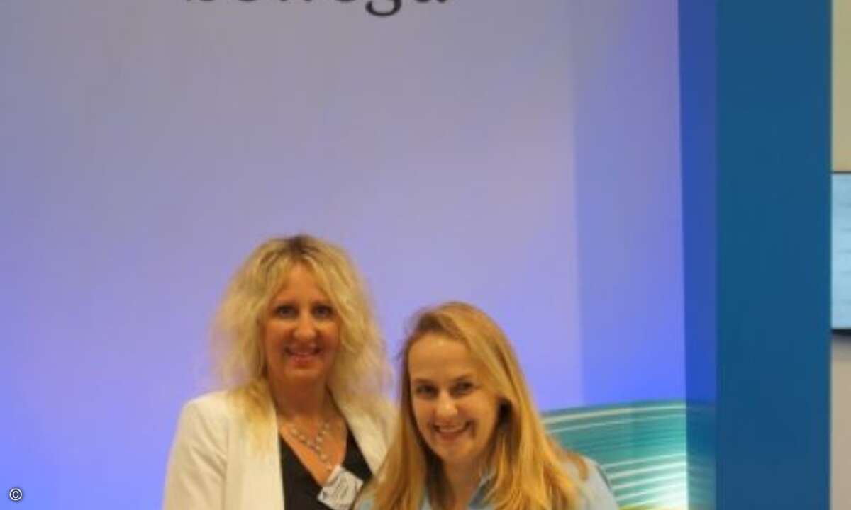 Nic Magerstädt und Karin Lackner von Ingram Micro (Bild: CRN)