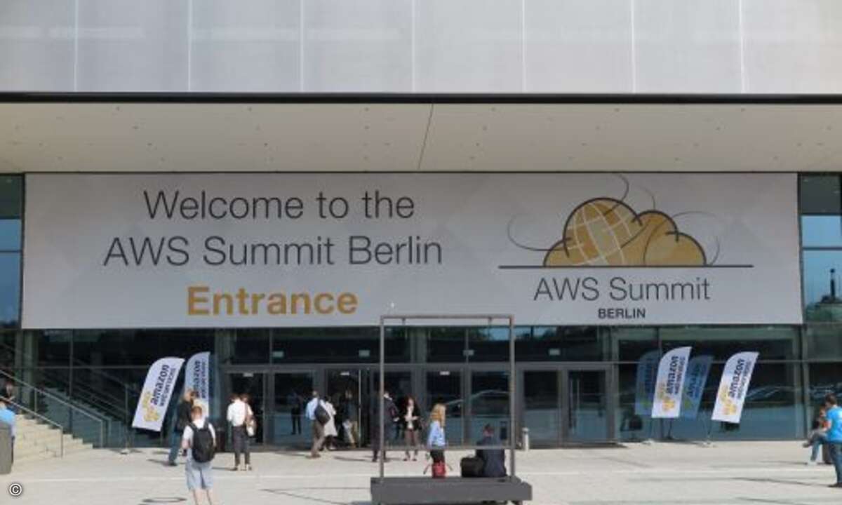 Die weltweite Veranstaltungstour AWS Summit machte am 30. Juni 2015 im Berliner City Cube Station. (Foto: CRN)