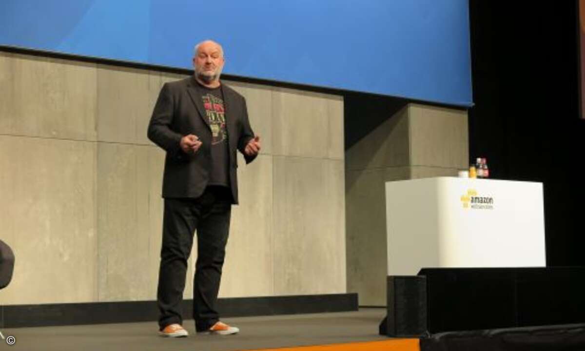 Amazon-Cheftechnologe Werner Vogels hielt den Hauptvortrag. (Foto: CRN)