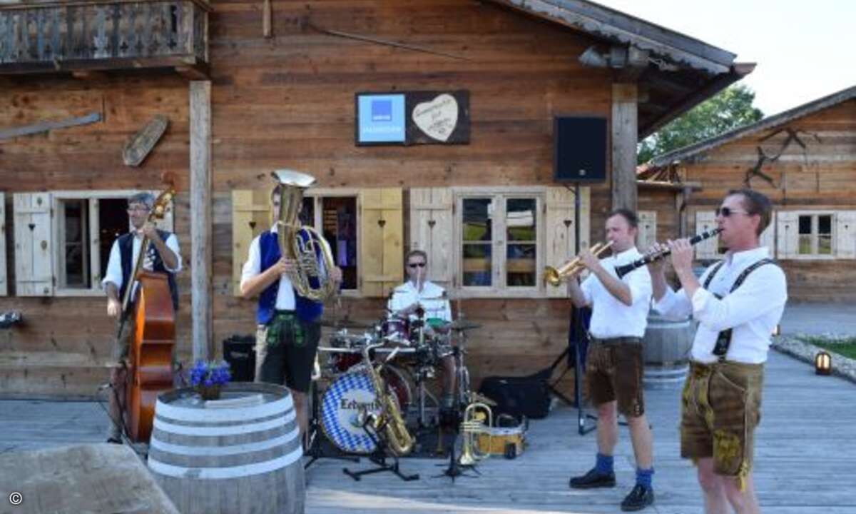 Natürlich gehört zu einem bayerischen Fest auch