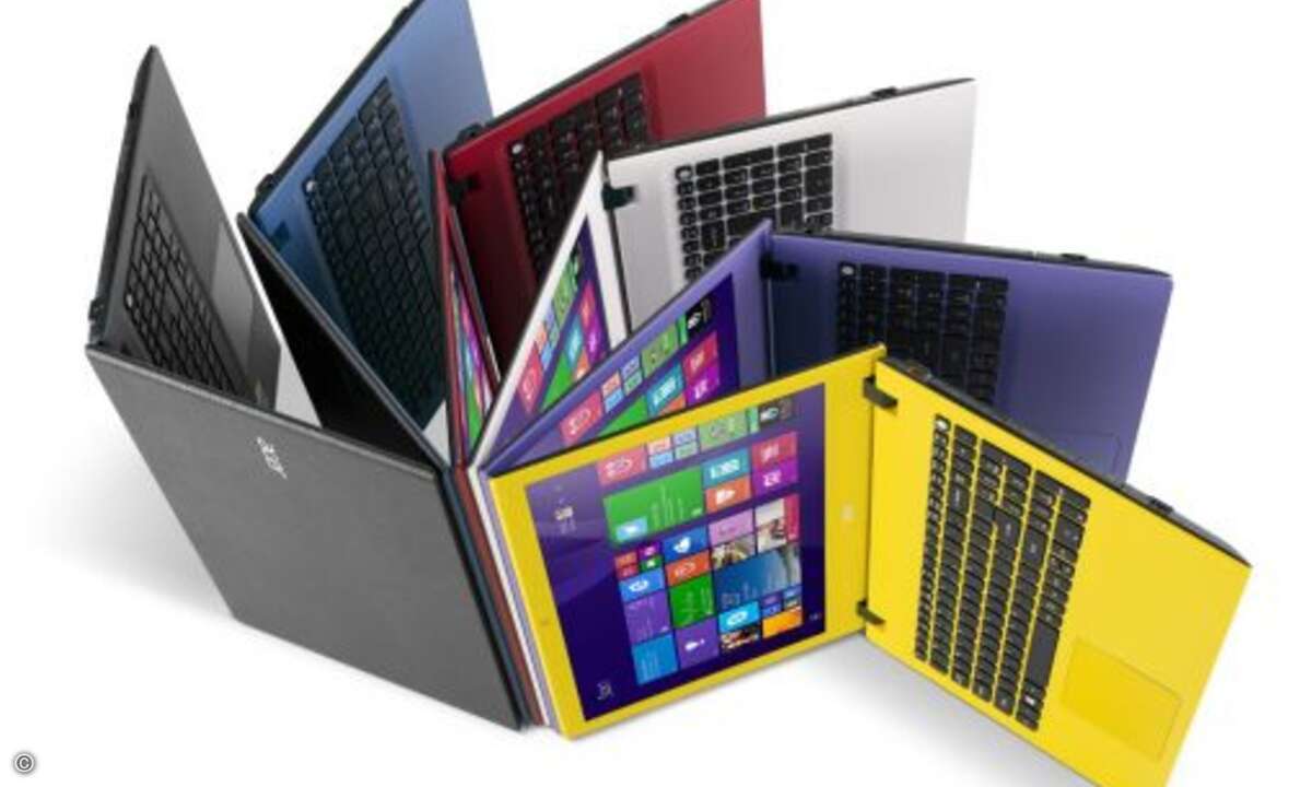 Acers Neuauflage der »Aspire E«-Serie kommt in neuen Farben und einem frischen Design (Bild: Acer)