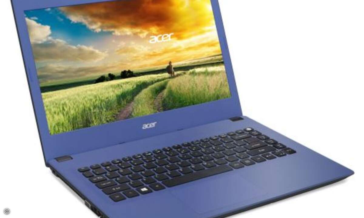 Acer »Aspire E« in der Farbvariante Denim Blue (Bild: Acer)